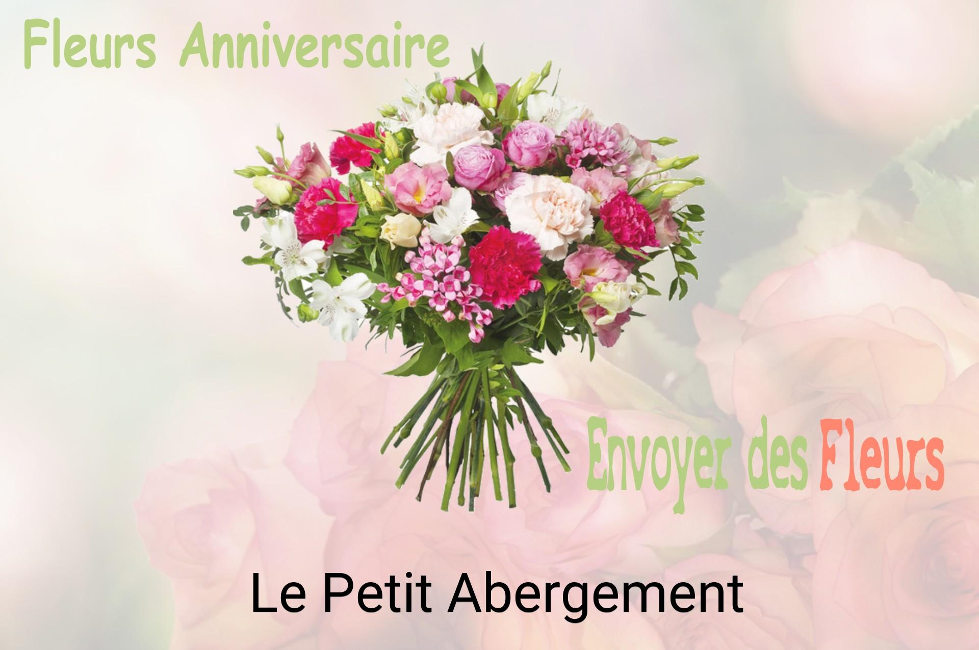Bouquet de fleurs d’anniversaire livré à Le Petit-Abergement