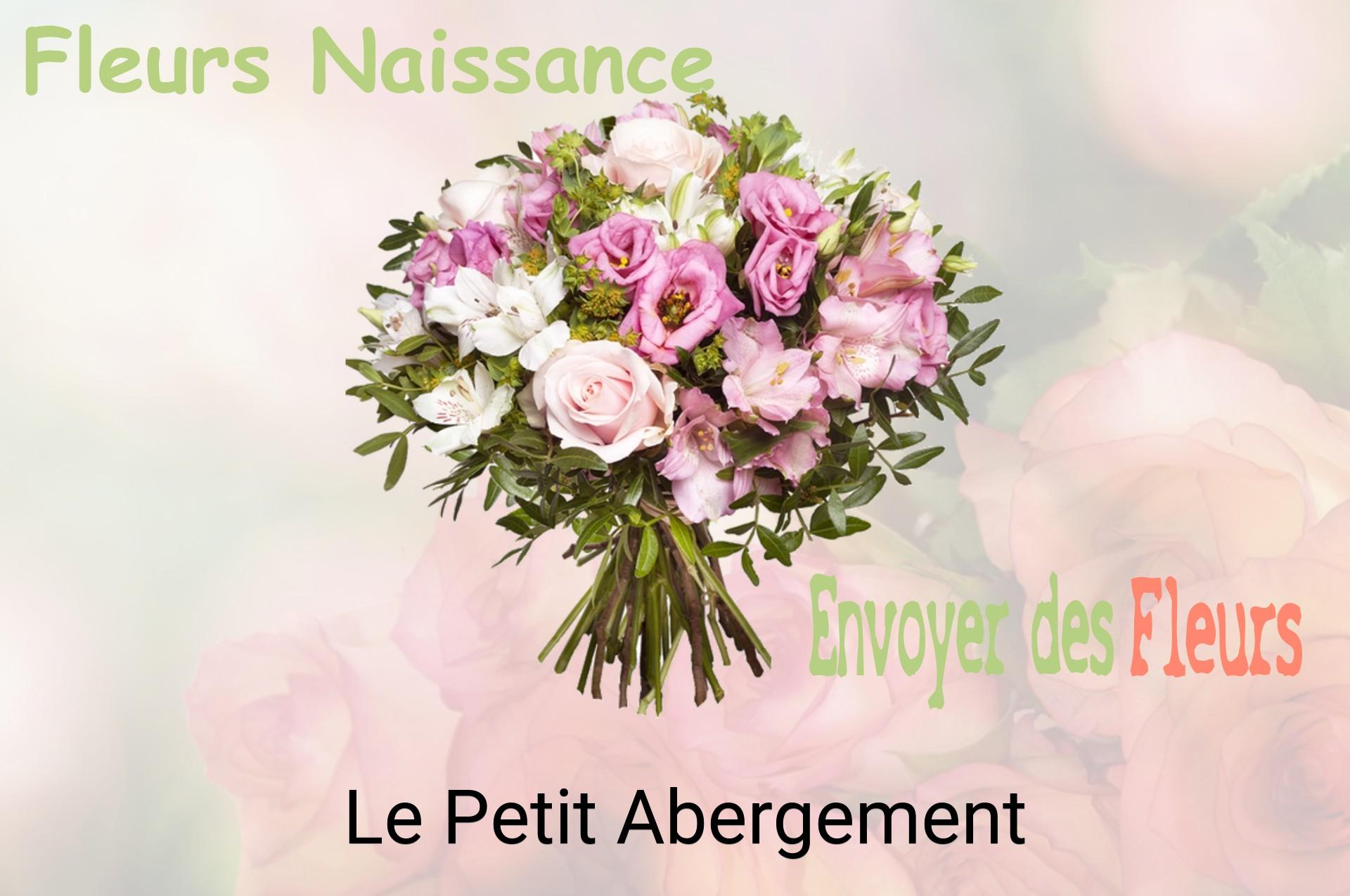Bouquet de fleurs de naissance livré à Le Petit-Abergement